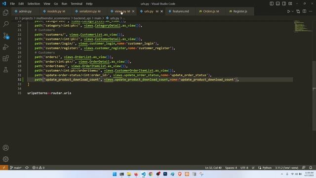 Count product downloads|Customer Panel|Multivendor Ecommerce Website Django ReactJs|REST API #51 смотреть онлайн