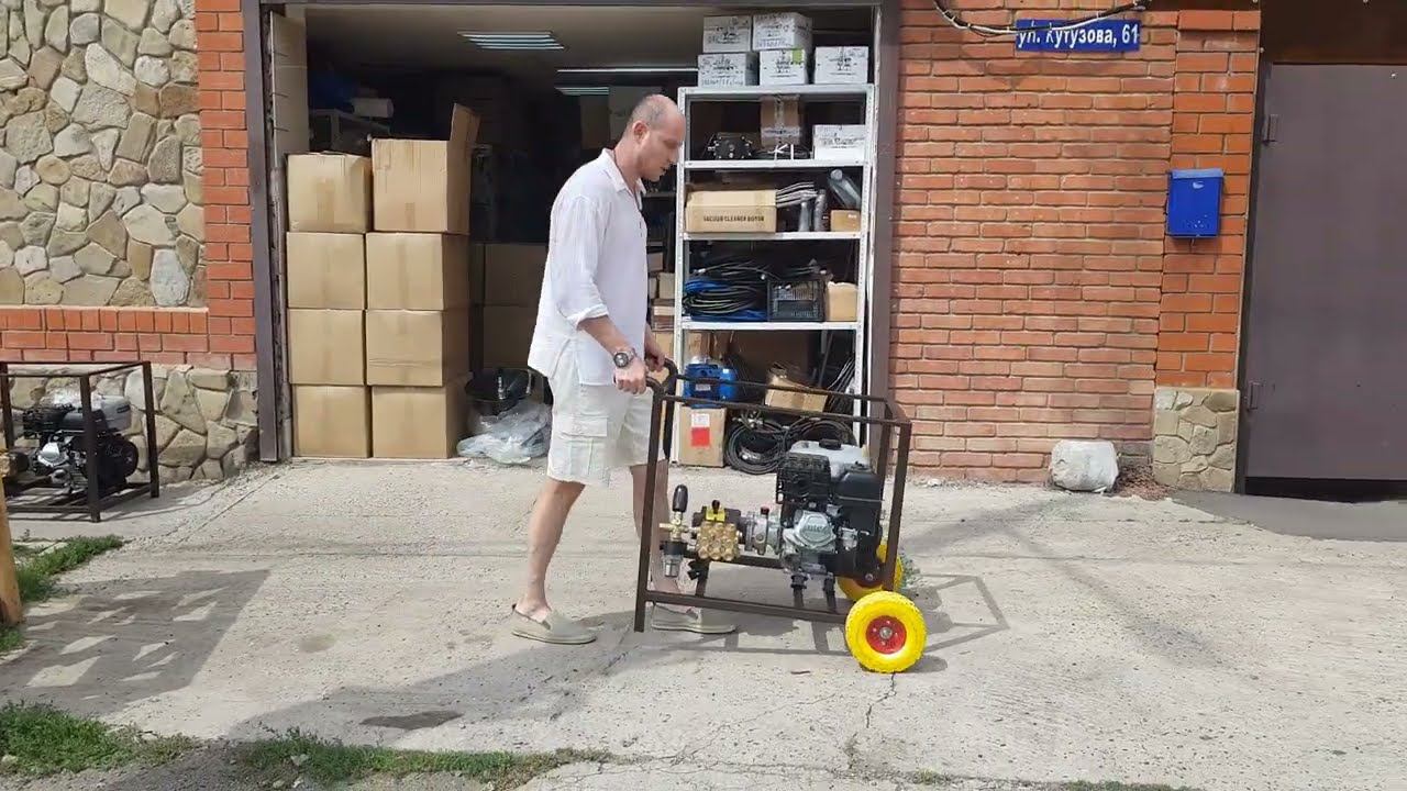 Грузовая мойка самосвалов. Бензиновая мойка высокого давления смотреть онлайн