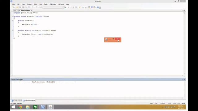 Introduction to Java GUI - Day 1 - JFrames смотреть онлайн