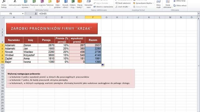 Excel - mnożenie, procenty, zamiana liczb: arabskie na rzymskie смотреть онлайн
