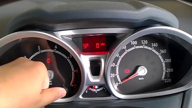Ford Fiesta Mk7 Secret Access Code
