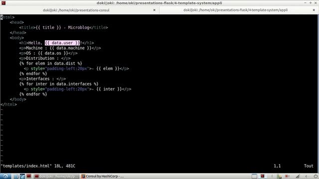 PYTHON FLASK - 4. Template dédié au système смотреть онлайн