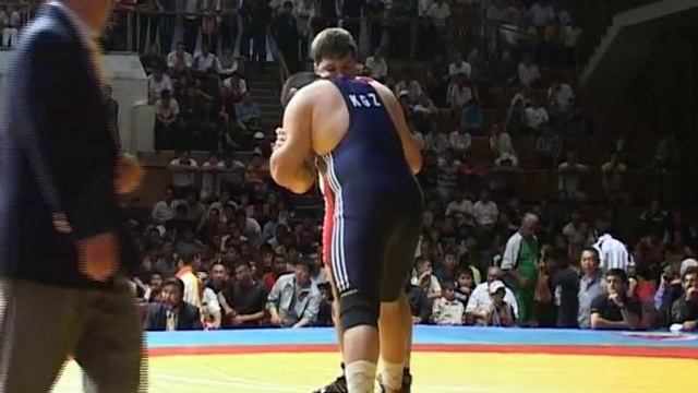 Спорт. Борьба. Чемпионат Азии-2007. Все схватки в категории до 120 кг. смотреть онлайн