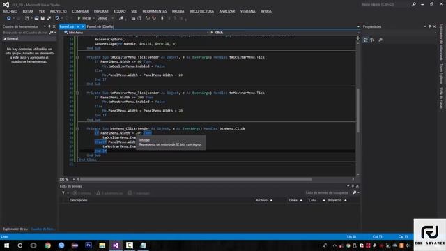 Visual Basic/ Interfaz de Usuario Modernista, Menú Deslizante, VB.NET, WinForm, Only Form смотреть онлайн