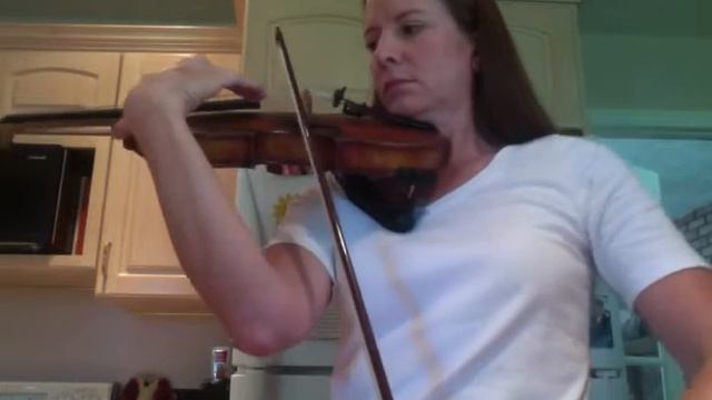 Carl Flesch G major (5th & 6th lines of page 112 with metronome at 30) смотреть онлайн
