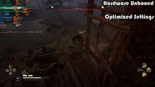 GTX 1060 ~ Assassin's Creed Valhalla Benchmark Test | Hardware Unboxed Optimized Settings Tested смотреть онлайн