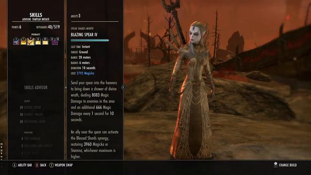 ESO - Vampire Templar RP Build (PvE Only!) смотреть онлайн