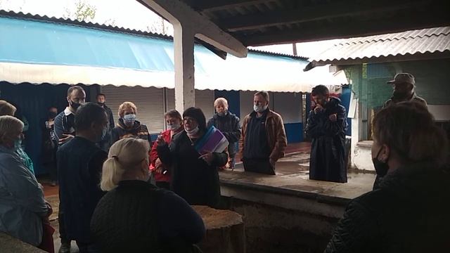 Открытие рынка в Счастье