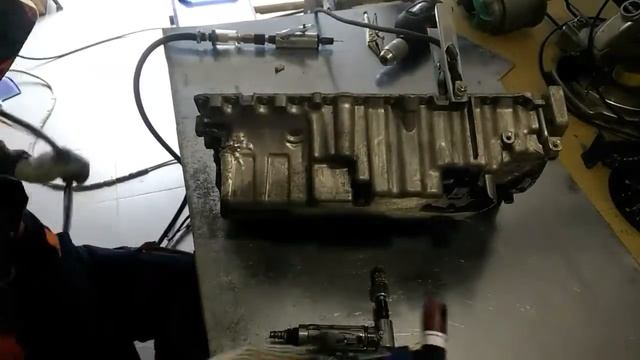 Заварка дыры в поддоне ! смотреть онлайн