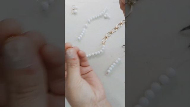 Мастер-класс колье трансформер из агата. Украшения своими руками. Қолдан алқа трасформер жасап үйре смотреть онлайн