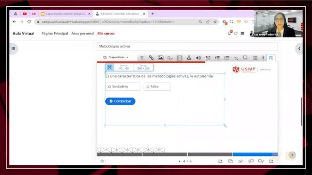 Tema: Implementación de actividades interactivas con H5P en Moodle 4.0 смотреть онлайн