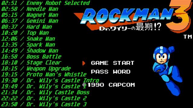 Nes Mega Man 3 Soundtrack смотреть онлайн