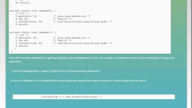 java 8 invoke dynamic advantage смотреть онлайн