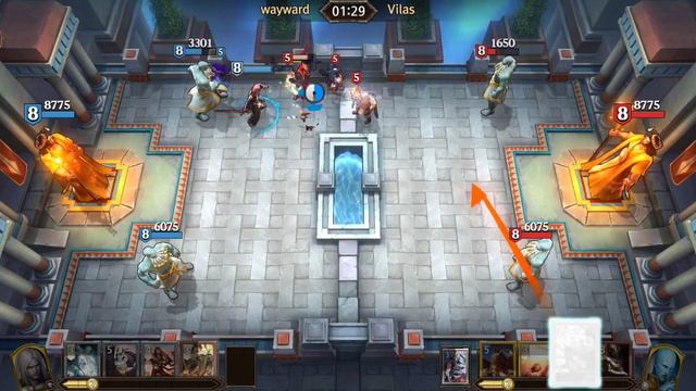 Wayward (Sorin) vs Vilas (Dovin Baan) - Magic: ManaStrike смотреть онлайн