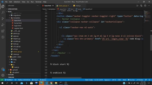 Blog application in Django | Create a complete blog Application Django | Learn Crud in Django смотреть онлайн