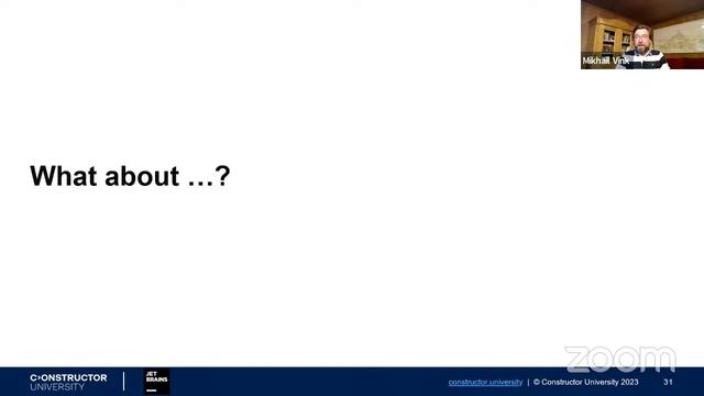 Webinar "Building you future in IT" by Constructor University and JetBrains смотреть онлайн