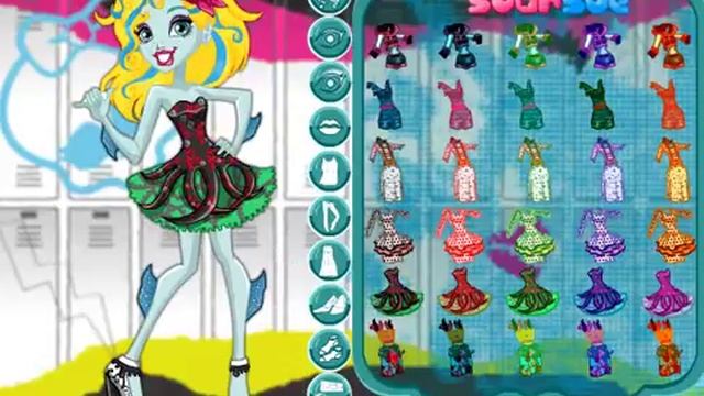 Игра Монстер Хай: Новая внешность Лагуны Блю смотреть онлайн