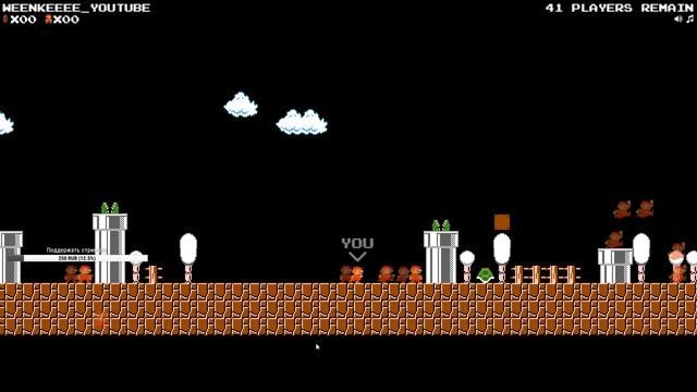 ►Super Mario Battle Royale ► КАТАЕМ В SUPER MARIO! 100 ЧЕЛОВЕК ПРОХОДЯТ КАРТУ! смотреть онлайн