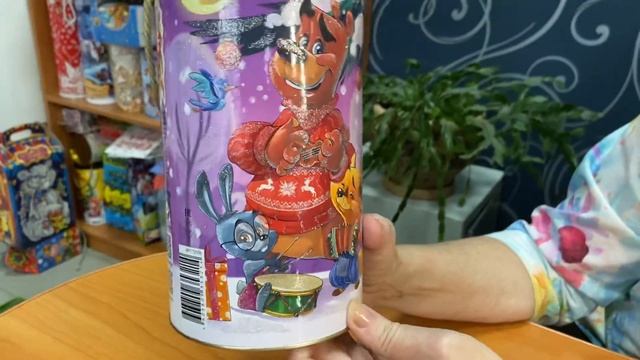 Туба С Дедом Морозом - сладкий детский Новогодний подарок в тубе смотреть онлайн