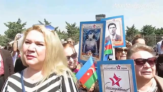 Мы песни звонкие, поём о Родине, а наша Родина - Азербайджан. 09.05.19. Русские в Баку смотреть онлайн