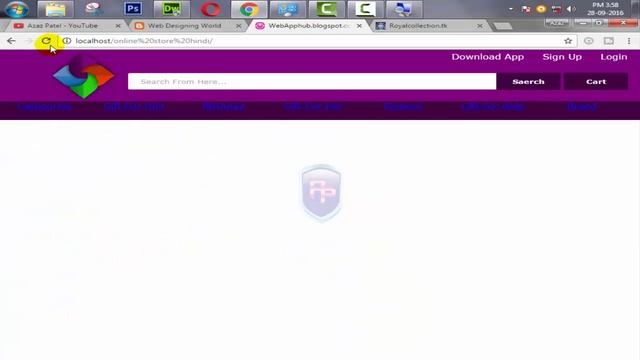 E Commerce Website Development In PHP With PDO Part 5 Creating Navigation Menu In Hindi Urdu смотреть онлайн