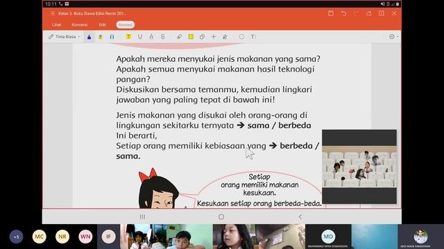 Meeting TEAMS kelas 3 SD Tema 7 Halaman 12 Sampai 24 смотреть онлайн