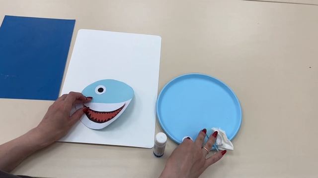 Аппликация "Акула" смотреть онлайн