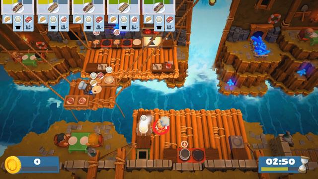 Overcooked! 2 Прохождение миссии 3,6