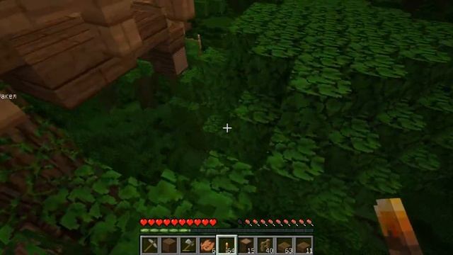 Minecraft #10 Деревня на деревьях смотреть онлайн