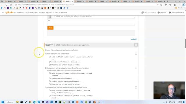 CS 210 Ch 5 Functions смотреть онлайн