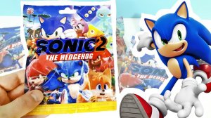 СОНИК В КИНО 2 китайские сюрпризы в пакетиках, игрушки SONIC THE HEDGEHOD 2 Surprise unboxing
