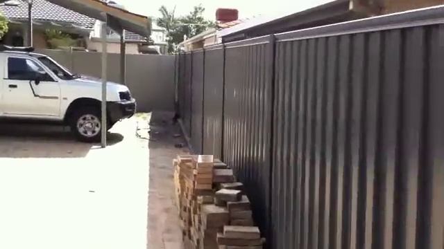 Colorbond Fence - Grey Ridge смотреть онлайн