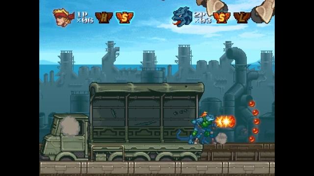 Contra ReBirth Wii 2 player Netplay 60fps смотреть онлайн