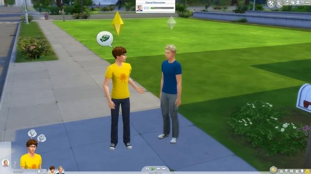 Let's Play The Sims 4! Ep.3 Stampy & Squid Move In Next Door! смотреть онлайн