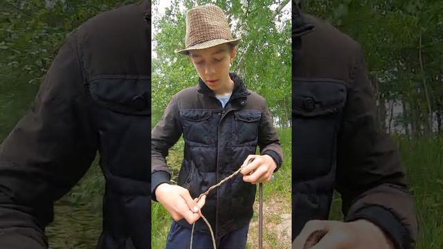 КАК ПРИВЯЗАТЬ КРЮЧОК К ЛЕСКЕ? смотреть онлайн