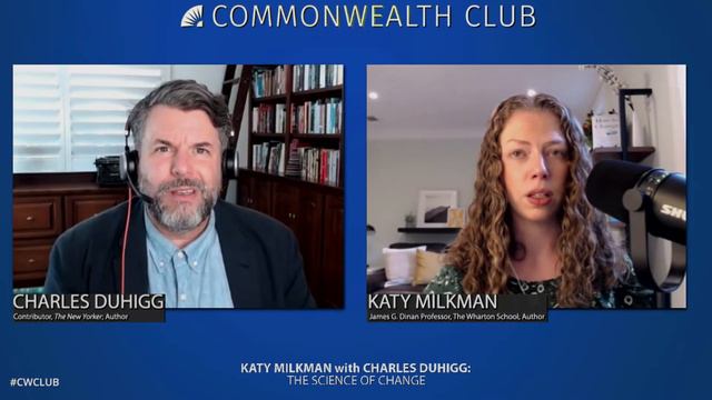 Katy Milkman with Charles Duhigg: The Science of Change смотреть онлайн