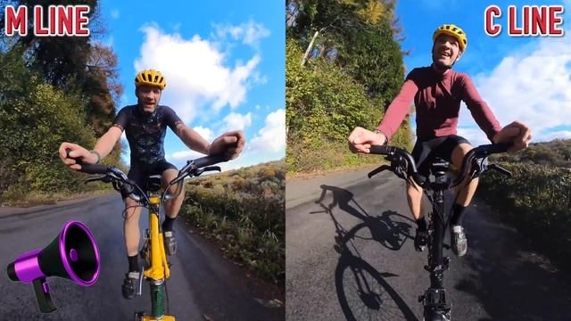 THE NEW BROMPTON M LINE VS C LINE!! DOES 20" WHEELS MAKE A DIFFERENCE?? смотреть онлайн