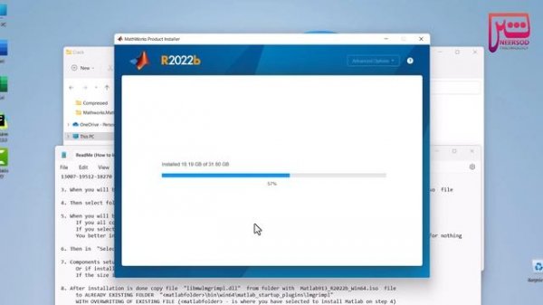 MATLAB R2022b Installation on windows 11
