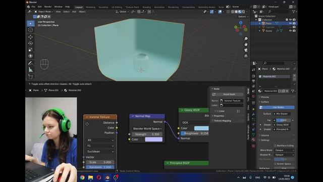 Симуляция светлячков в банке, простой туториал для начинающих в Blender смотреть онлайн