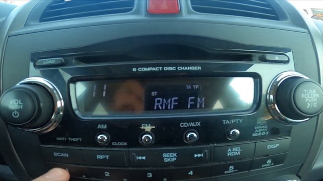 How to Change System Time on Dashboard in Honda CR-V III ( 2006 – 2012 ) - Change Date and Time смотреть онлайн