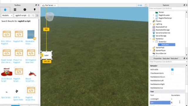 roblox studio) RAGDOLL TUTORIAL смотреть онлайн