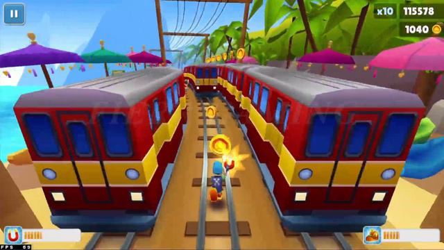 SUBWAY SURFERS GAMEPLAY PC HD 2024 - WORLD TOUR BALI - MANNY BASS BLASTER BOARD 2024