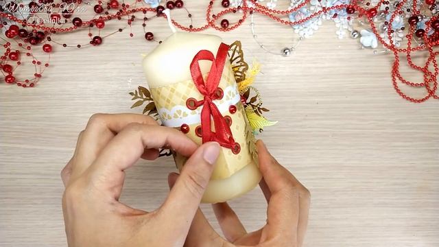 Осенние открытки, коробочка, свеча/про новогодние видео/скрапбукинг / открытки ручной работы (обзор смотреть онлайн