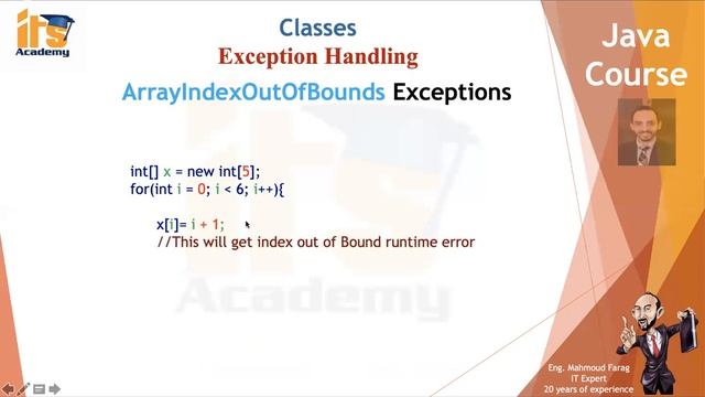 Java Fundamental Course - Exception Handling смотреть онлайн