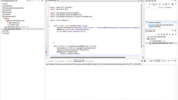 Working With Cookies in Selenium | Cookies using Selenium Java Webdriver |Selenium Commands