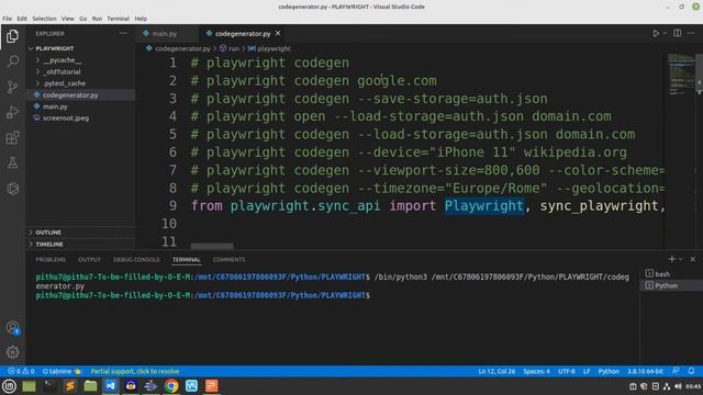 PlayWright & Python #3 | Code Generator | Tutorial Belajar Bikin Bot Web Automation Di Python смотреть онлайн