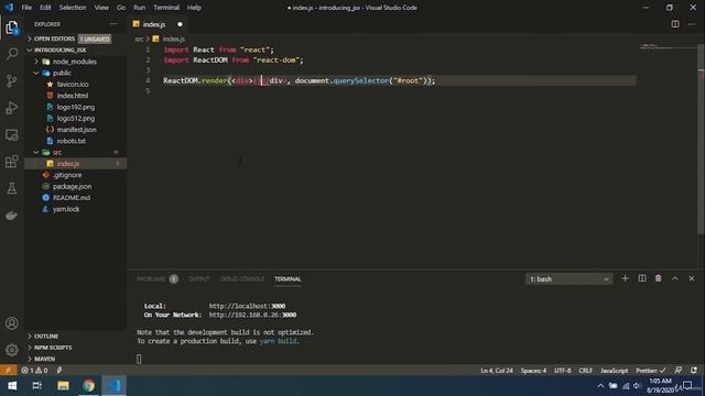 5 - React ve JSX - 1 смотреть онлайн
