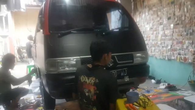 finishing wraping L300 bahan oracal hitam dan merah dop смотреть онлайн
