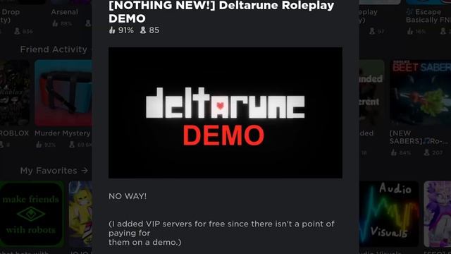 Deltarune Roleplay: Twisted Timelines Demo (APRIL FOOLS EVENT!) смотреть онлайн
