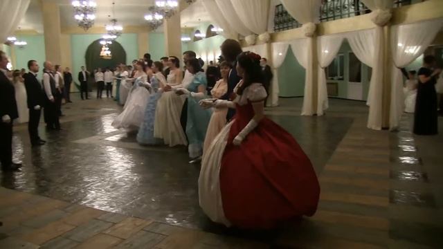 Французская кадриль 4-6 фигуры. Рождественский бал РПУ. www.rpu-dance.ru смотреть онлайн